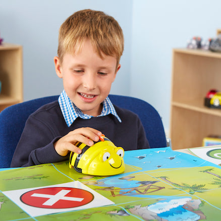 Bee-Bot is a perfect floor robot for teaching control & programming