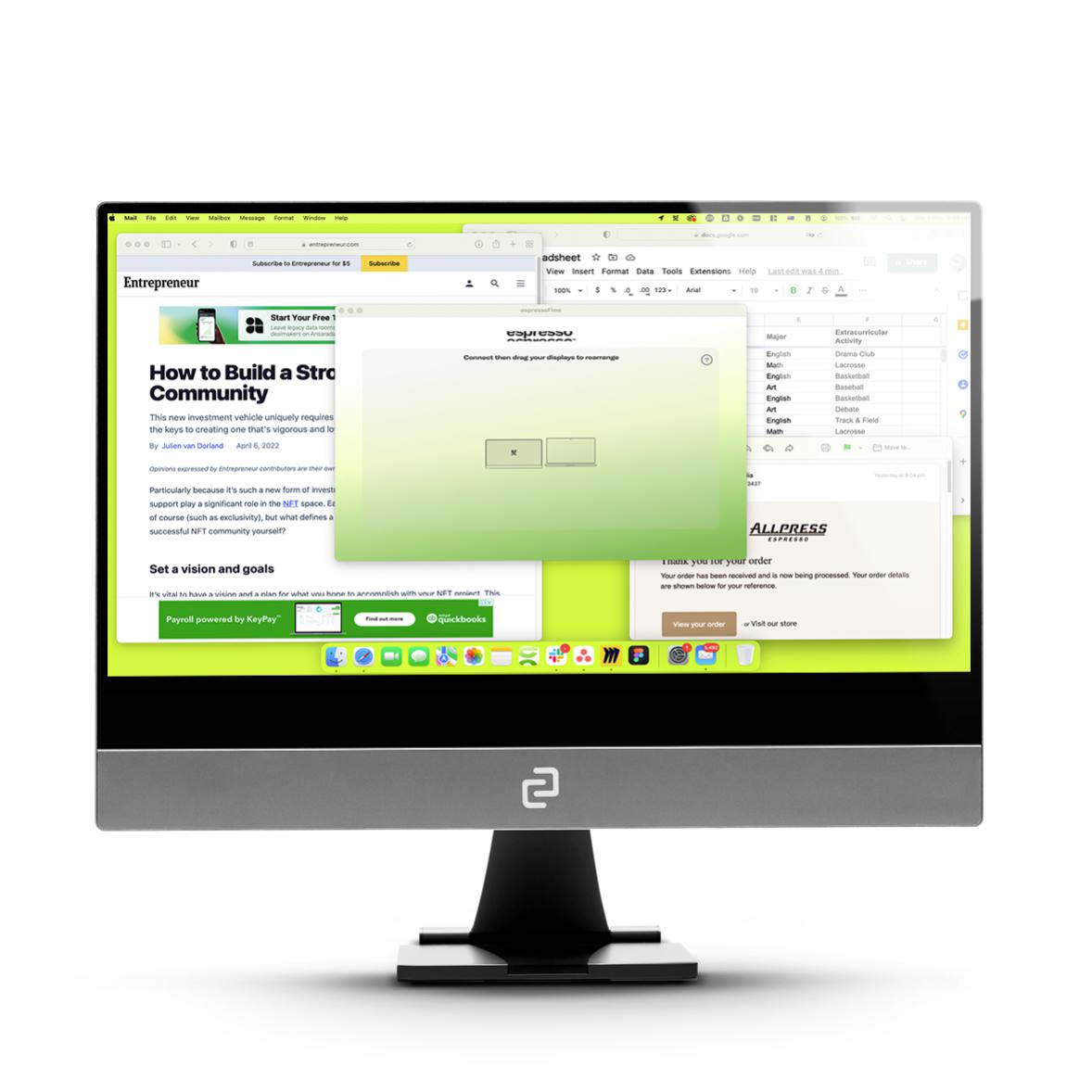 Espresso Display Touch Screen Monitor 13" from Sammat Education