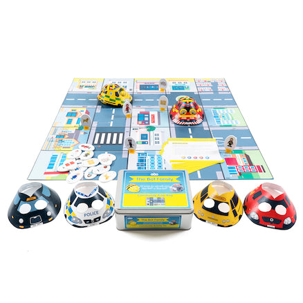 bee-bot/blue-bot people who help us activity tin