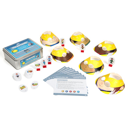 bee-bot/blue-bot construction site activity tin