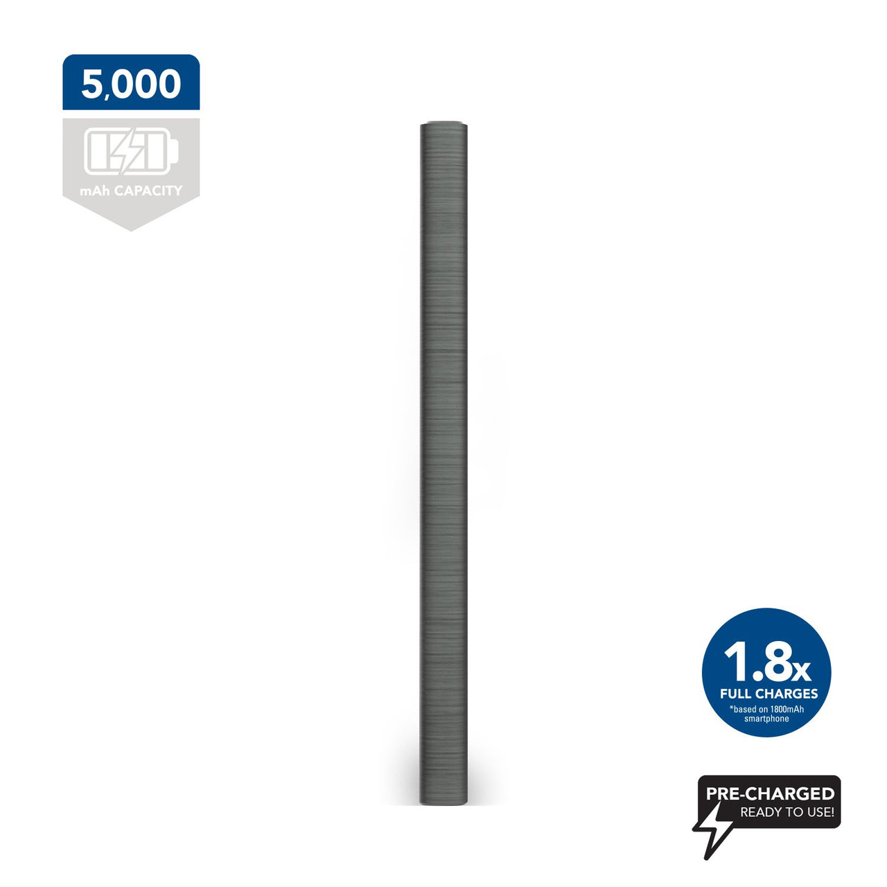 bonelk powerbank 5000mah (gunmetal)