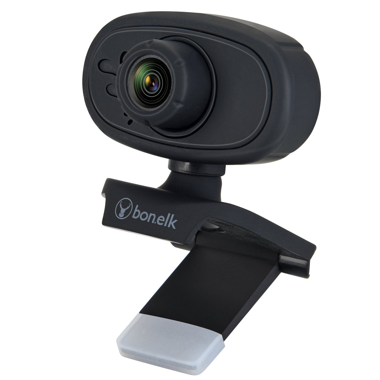 bonelk usb webcam, clip on, 720p (black)