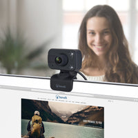 Thumbnail for bonelk usb webcam, clip on, 1080p (black)