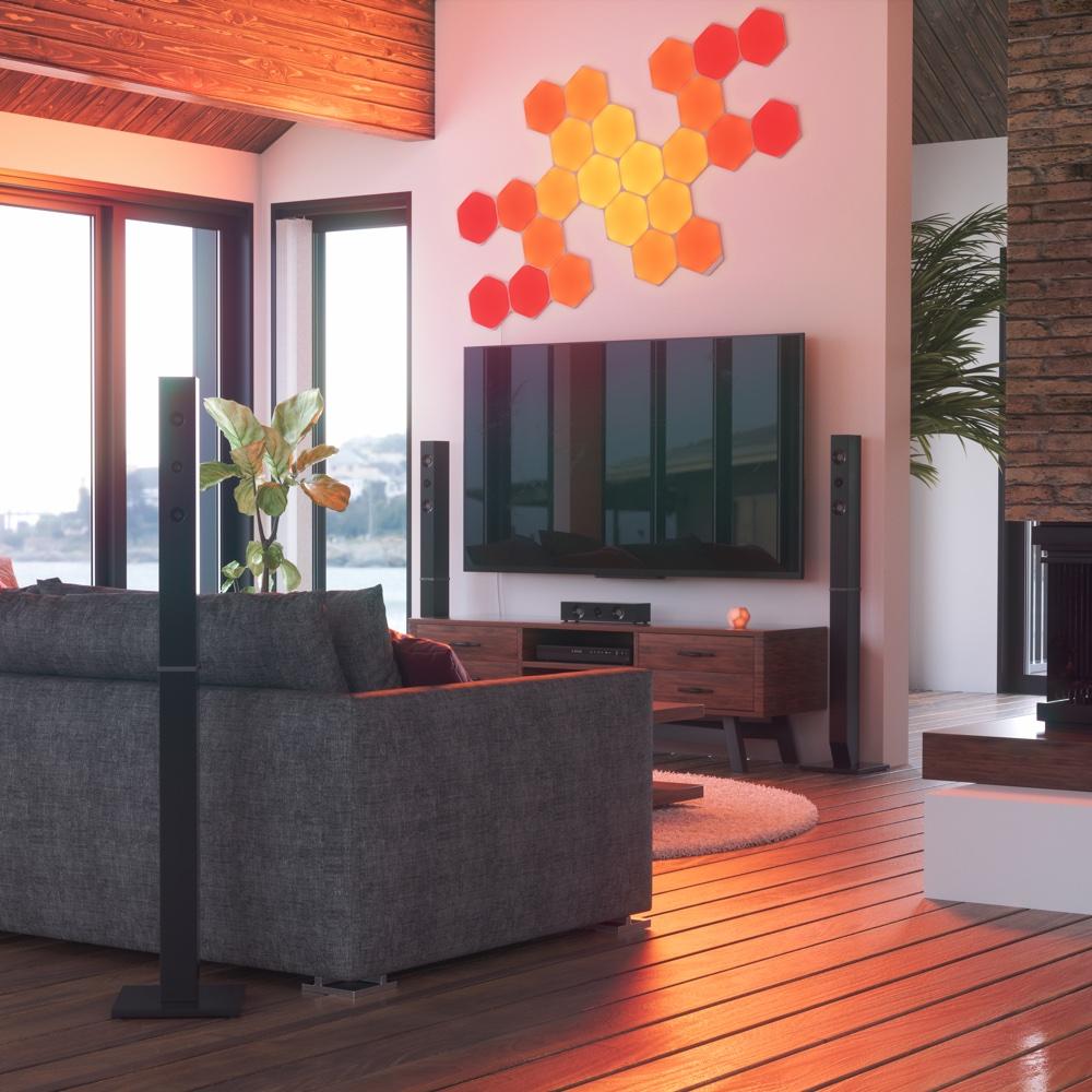 nanoleaf shapes - hexagons expansion pack (3 panels)