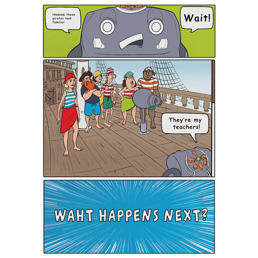rugged robot activity book