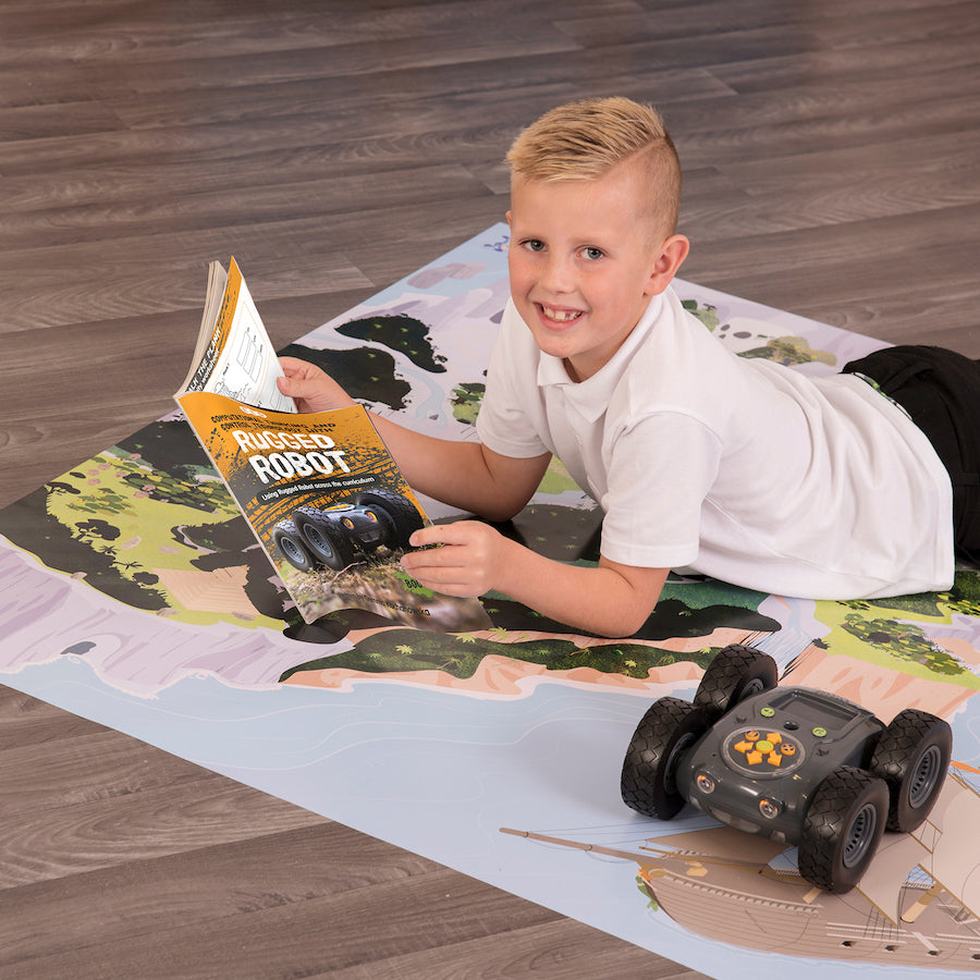 rugged robot activity book