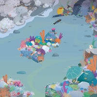 Thumbnail for rugged robot coral reef mat