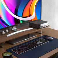 Thumbnail for satechi slim w3 wired backlit keyboard (space grey)