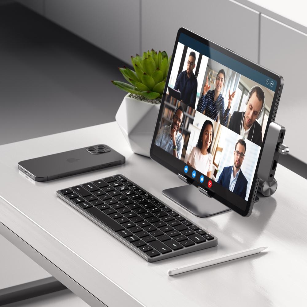 satechi slim x1 bluetooth backlit keyboard (space grey)