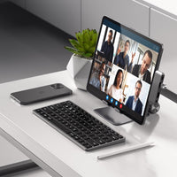 Thumbnail for satechi slim x1 bluetooth backlit keyboard (space grey)