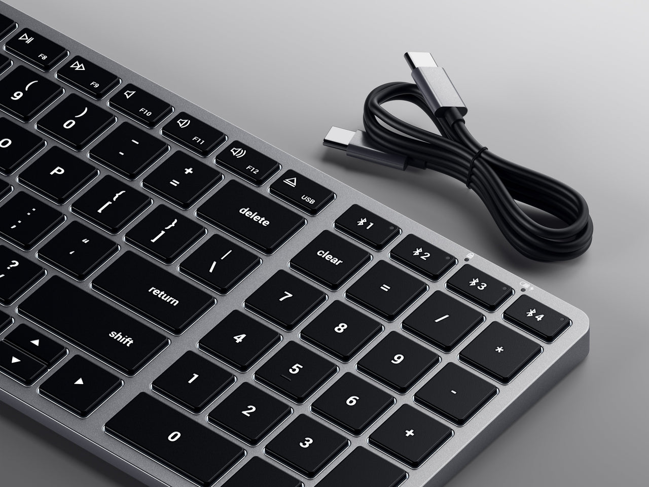 satechi slim x2 bluetooth backlit keyboard