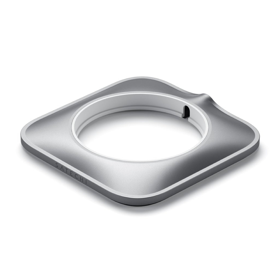 satechi aluminium dock enclosure for magsafe charger (space grey)