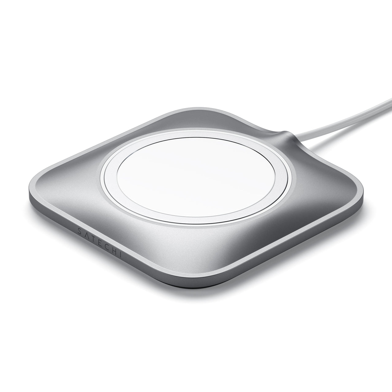 satechi aluminium dock enclosure for magsafe charger (space grey)