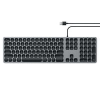 Thumbnail for satechi aluminium wired usb keyboard
