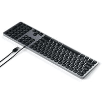 Thumbnail for satechi aluminium wired usb keyboard