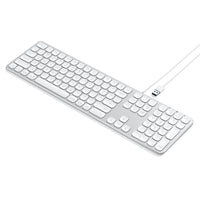 Thumbnail for satechi aluminium wired usb keyboard