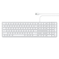 Thumbnail for satechi aluminium wired usb keyboard