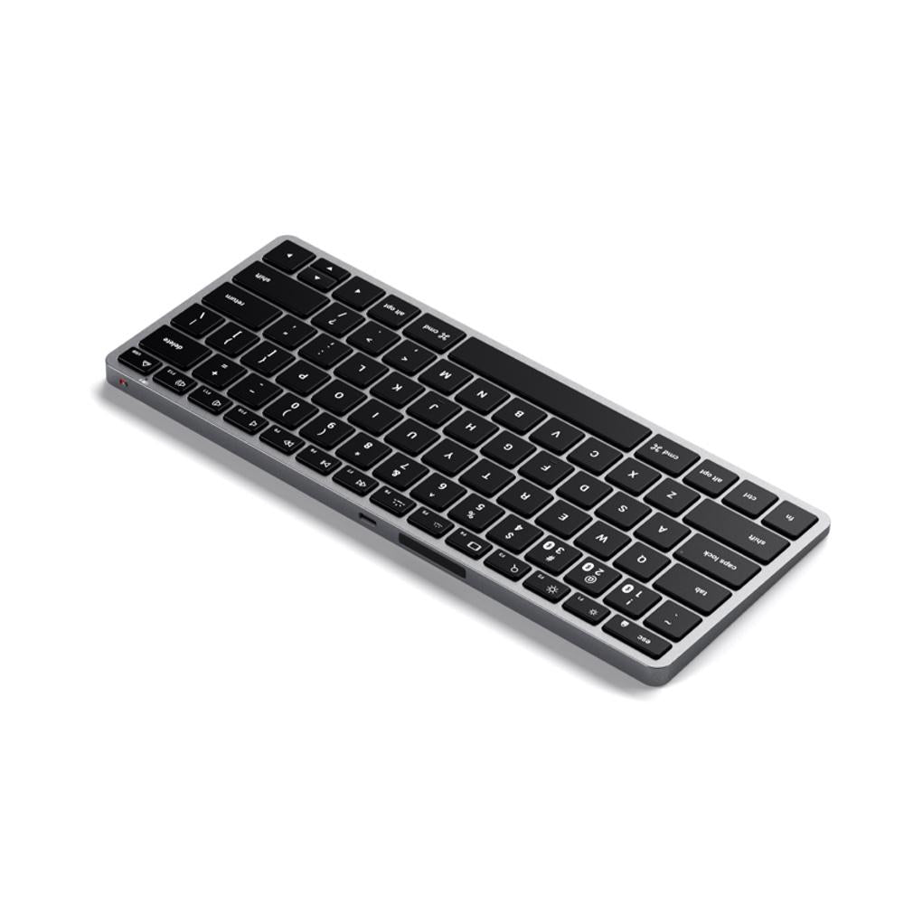 satechi slim x1 bluetooth backlit keyboard (space grey)