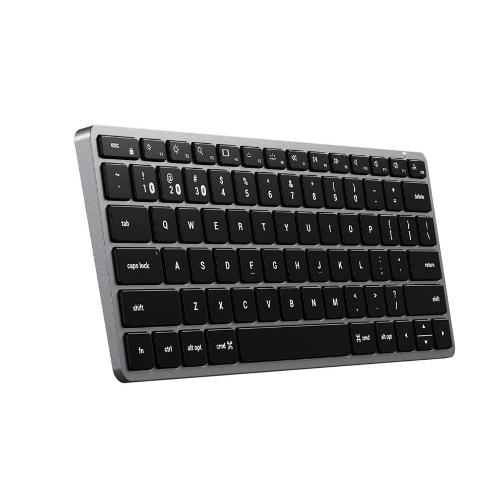 satechi slim x1 bluetooth backlit keyboard (space grey)