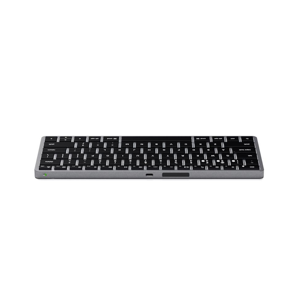 satechi slim x1 bluetooth backlit keyboard (space grey)