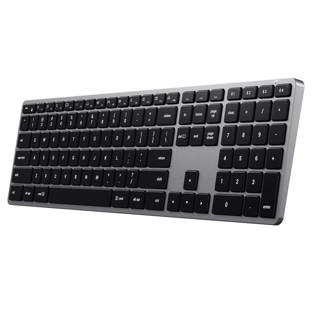 satechi slim x3 bluetooth backlit keyboard (space grey)