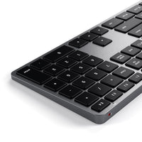 Thumbnail for satechi slim x3 bluetooth backlit keyboard (space grey)