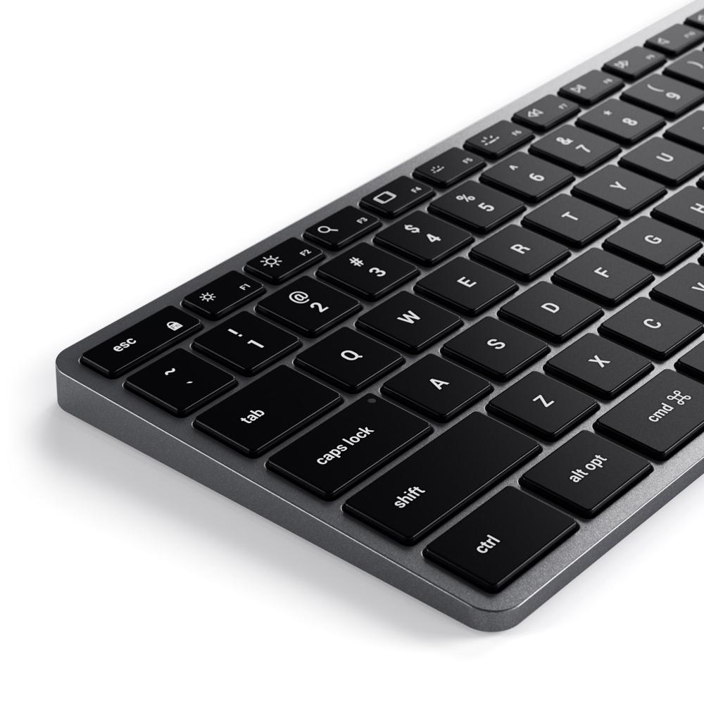 satechi slim x3 bluetooth backlit keyboard (space grey)