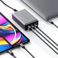Thumbnail for satechi 100w usb-c pd gan compact charger