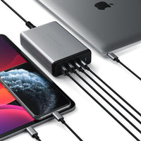 Thumbnail for satechi 108w pro type-c pd desktop charger (space grey)