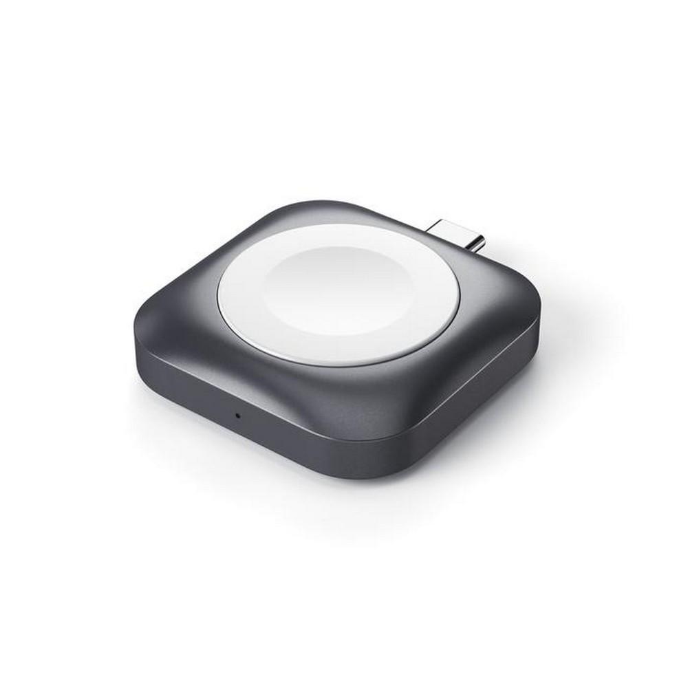 satechi usb-c magnetic charging dock for apple watch (space grey)