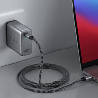 Thumbnail for satechi 100w usb-c pd gan wall charger