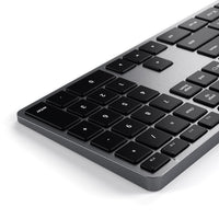 Thumbnail for satechi slim w3 wired backlit keyboard (space grey)