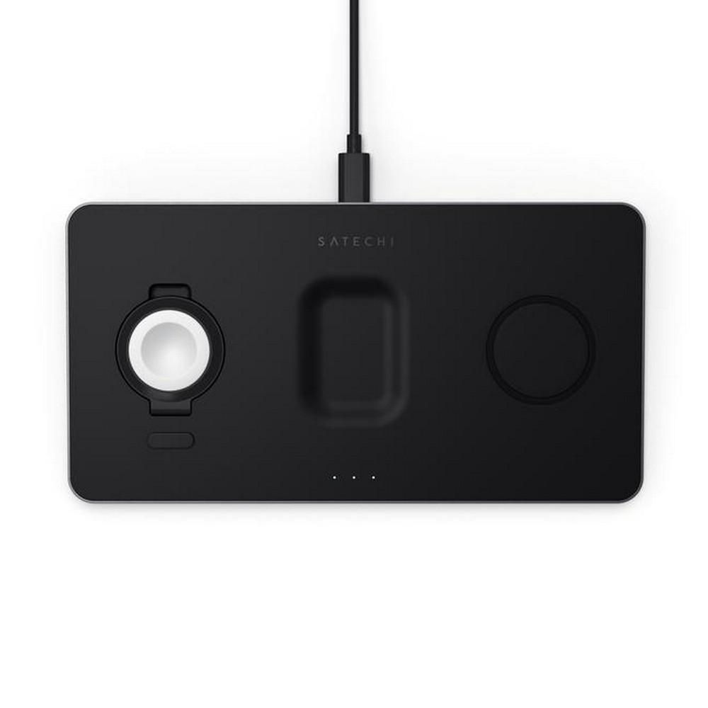 satechi trio wireless charging pad