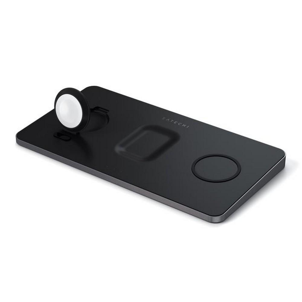 satechi trio wireless charging pad
