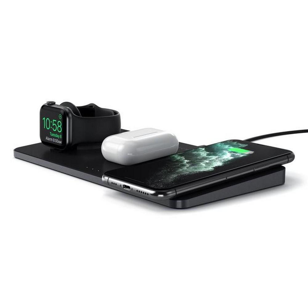 satechi trio wireless charging pad