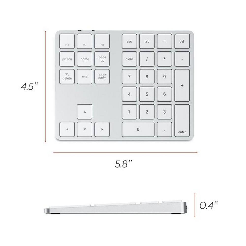 satechi bluetooth extended keypad