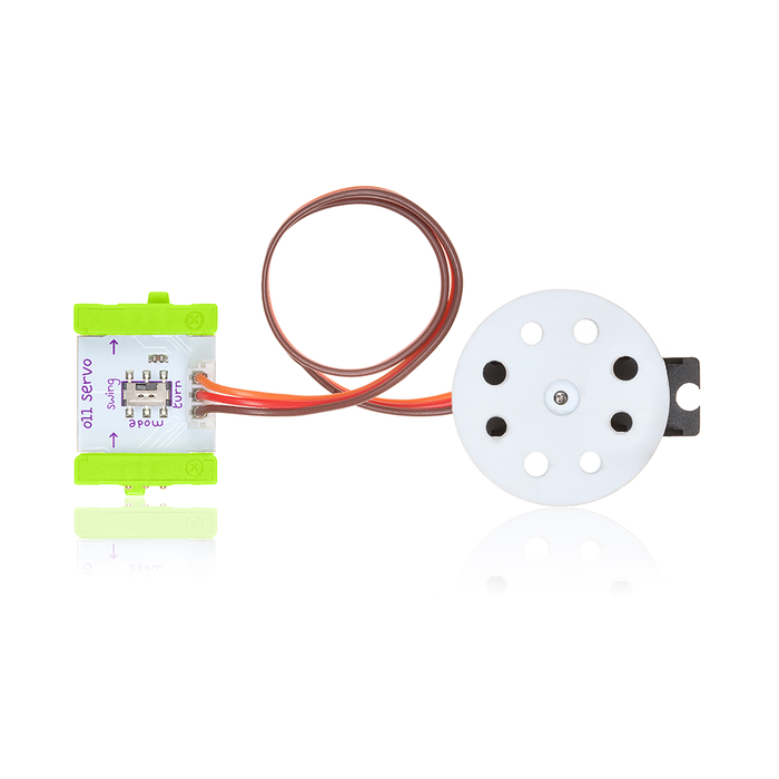 littlebits servo d shaft