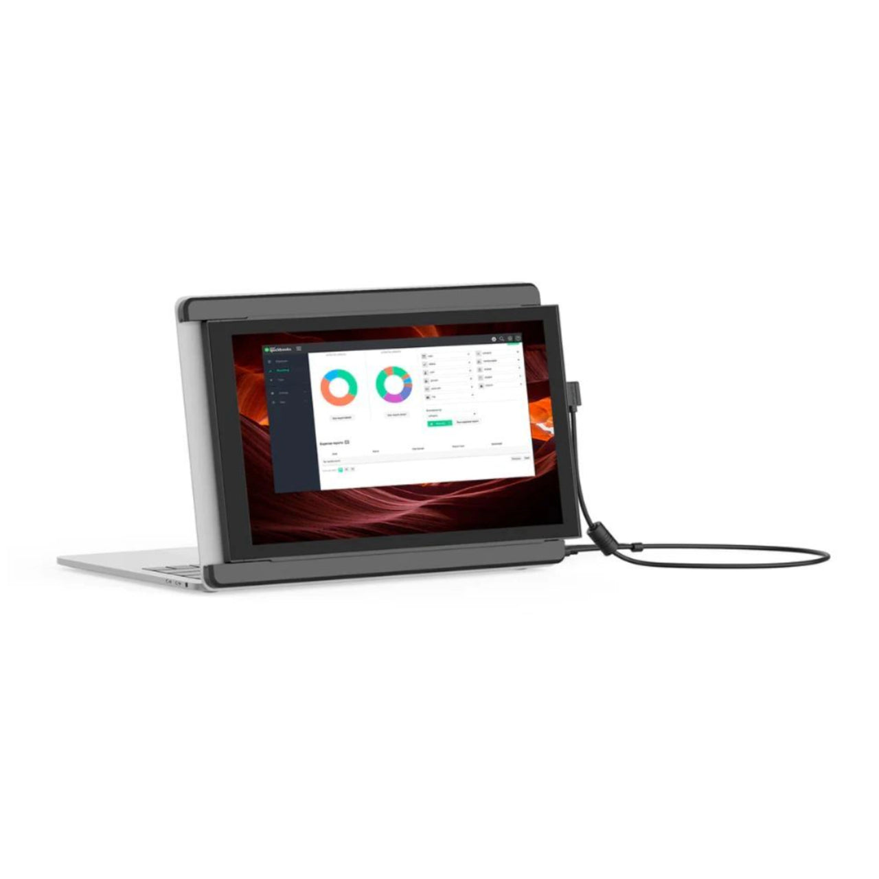 Mobile Pixels Duex Lite Portable Laptop Monitor 12.5 inch (Grey) available in Australia from Sammat Education