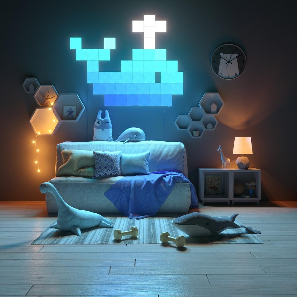 nanoleaf canvas expansion pack (4 panels)