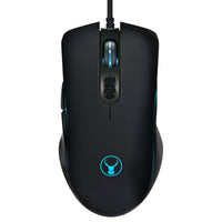 Thumbnail for bonelk x-715 gaming wired rgb led 7d mouse, 1200 to 3200cpi (black)