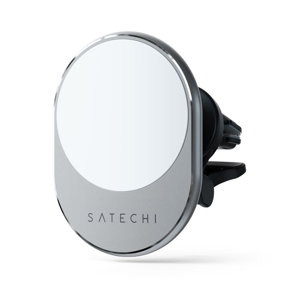 satechi magnetic wireless car charger (space grey)