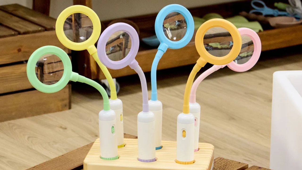 Rechargeable Easi-Detectors that buzz when they find metal — made for little explorers.