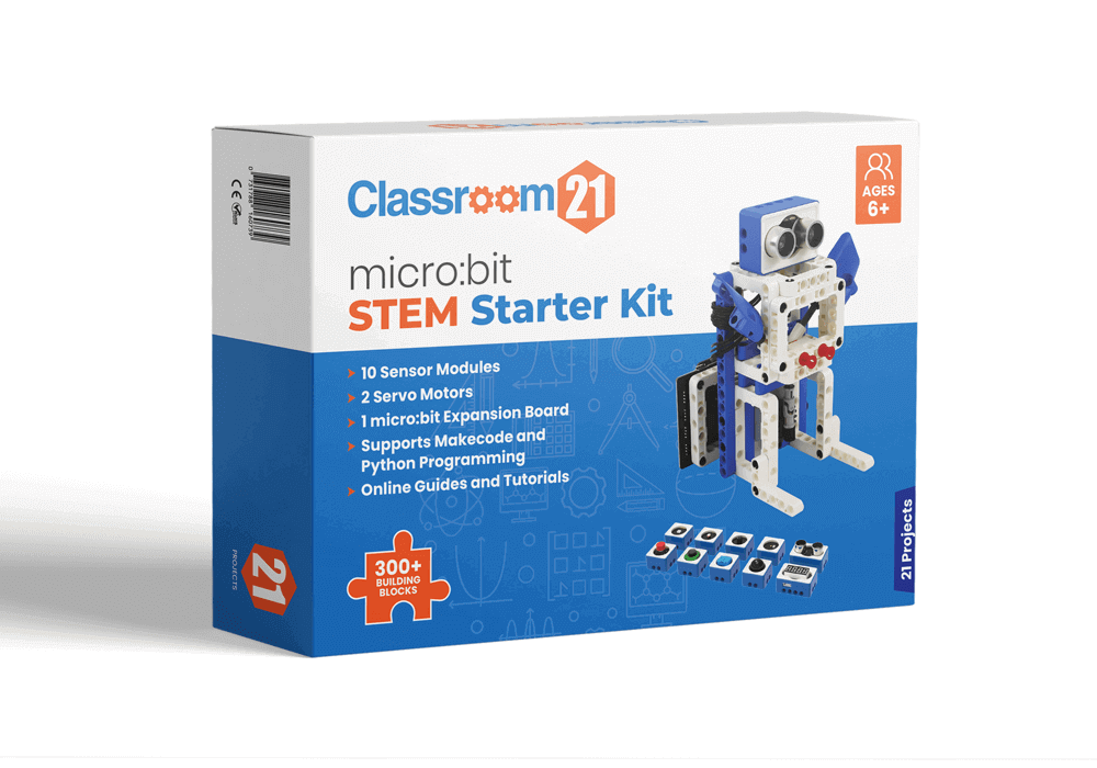 The micro:bit STEM Starter Kit - A Complete Kit for Building 21 STEM Projects