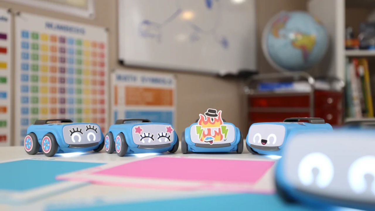 Sphero indi on display at EduTech Sydney – a screen-free coding robot purpose-built for K–2 classrooms.