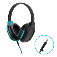 Gumdrop DropTech listening-only headphones with twistable headband
