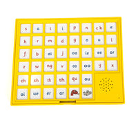 Jolly Phonics Chatter Board in a classroom setting, illustrating educational use.