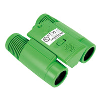 Close-up of the durable plastic design and color variety of the See and Speak Recordable Binoculars