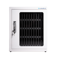 SchoolTech Phone Locker 40 — Numbered Slots, Key Lock, Wall Mount