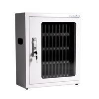 SchoolTech Phone Locker 40 — Numbered Slots, Key Lock, Wall Mount