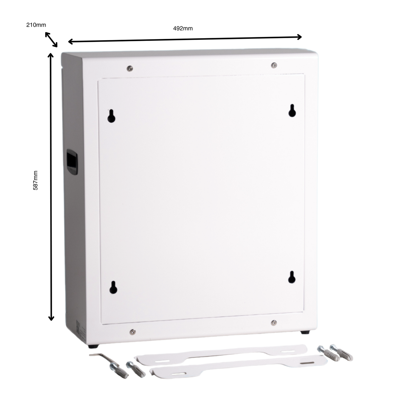 SchoolTech Phone Locker 40 — Numbered Slots, Key Lock, Wall Mount